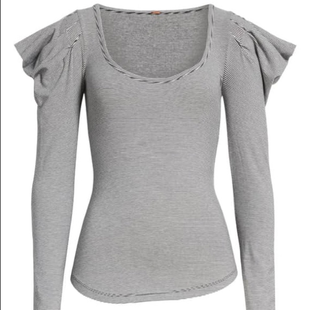 Free People Penelope long sleeve Tee